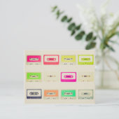 Bandkassette Postkarte (Stehend Vorderseite)