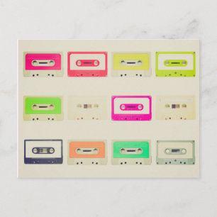 Bandkassette Postkarte