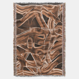 Bandkurven, brauner Ausschnitt mit Relief und Über Decke