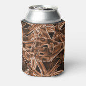 Bandkurven, brauner Ausschnitt mit Relief und Über Dosenkühler (Kanne Rückseite)