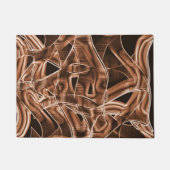 Bandkurven, brauner Ausschnitt mit Relief und Über Fußmatte (Vorderseite)