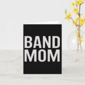 Bandleiter-Mutter High School Marching Band Niedli Karte (Gelbe Blume)