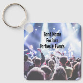 Bandmusiker QR-Codewerbung Schlüsselanhänger (Vorderseite)