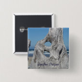 Bandon Oregon Buttons Beach Vacation Driftwood (Vorne & Hinten)