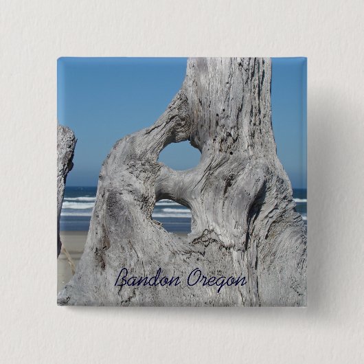 Bandon Oregon Buttons Beach Vacation Driftwood (Vorderseite)