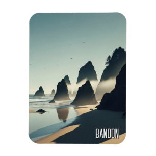 Bandon Oregon Küste Reise Magnet