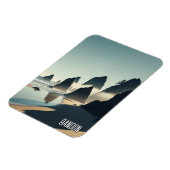 Bandon Oregon Küste Reise Magnet (Linke Seite)