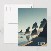 Bandon Oregon Küste Reise Postkarte (Vorne/Hinten)