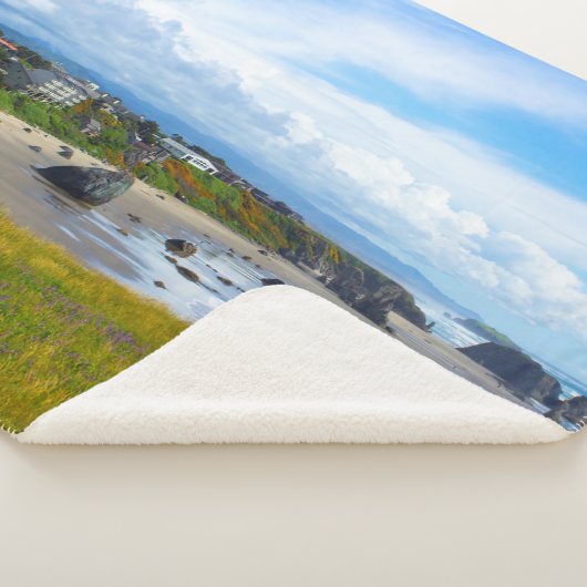 Bandon Oregon Landschaftlich Sherpa Blankon Sherpadecke (3/4)