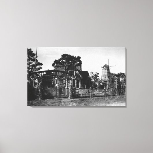 Bandon, Oregon Natureland Zuhause Auto Park Leinwanddruck (Vorderseite)