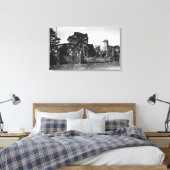 Bandon, Oregon Natureland Zuhause Auto Park Leinwanddruck (Insitu (Schlafzimmer))