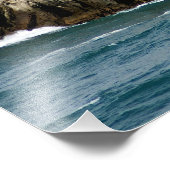 Bandon Oregon's berühmtes Face Rock Foto Print (Ecke)