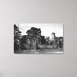 Bandon, Zuhause-Auto-Park Oregons Natureland Leinwanddruck