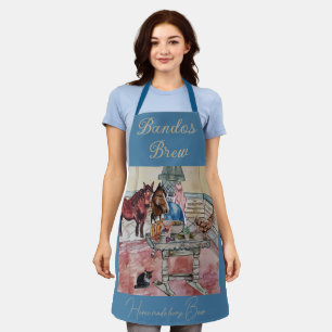 Bandos Beer Zuhause machte Pferdebrauen Schürze