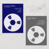 Bandpool - Tiefe Marine Visitenkarte (Vorne/Hinten)