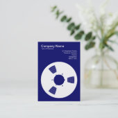 Bandpool - Tiefe Marine Visitenkarte (Stehend Vorderseite)