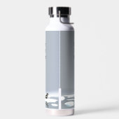 Bandrobbe auf Eis Trinkflasche (Links)