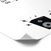 Bands, die im Knob Hill Hotel 1975 gespielt haben Poster (Ecke)