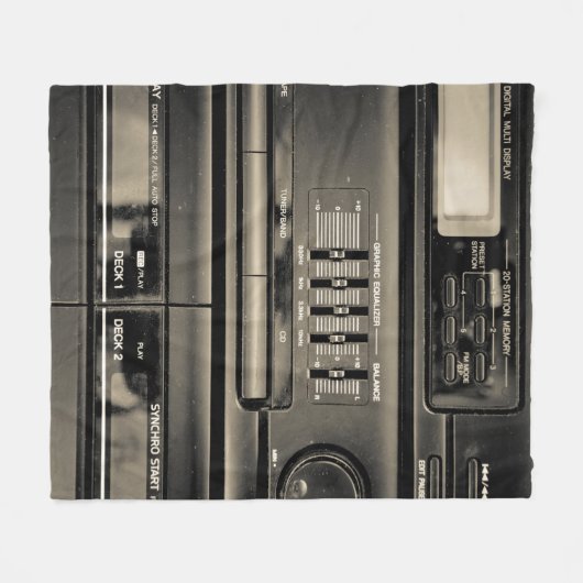 Bandschreiber Fleecedecke (Vorderseite (Horizontal))