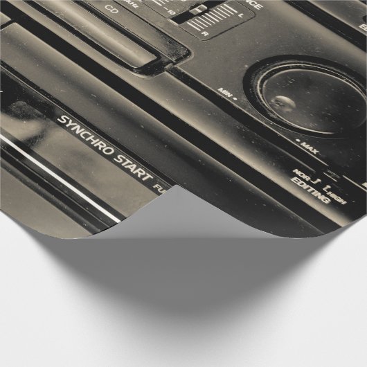 Bandschreiber Geschenkpapier (Ecke)