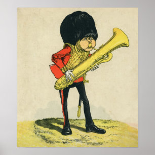 Bandsman des Grenadier-Schutzes Poster