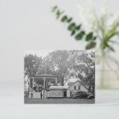 Bandstand, Handwerk, Vermont Vintag Postkarte (Stehend Vorderseite)