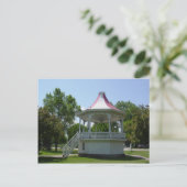 Bandstand Postkarte (Stehend Vorderseite)