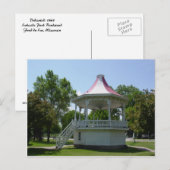 Bandstand Postkarte (Vorne/Hinten)