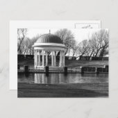 Bandstand, Stanley Park B/W Postkarte (Vorne/Hinten)