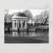 Bandstand, Stanley Park B/W Postkarte (Vorderseite)