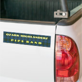 BandTartan und -text Autoaufkleber (Auf Lkw)