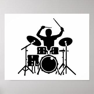 Bandtrommler Poster