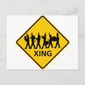 Bandüberquerung Postkarte (Vorderseite)