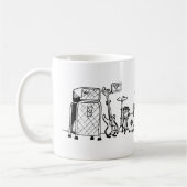Bandübungen Kaffeetasse (Links)