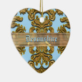 Bandwright Gigi viktorianischer Damast Keramikornament (Rechts)