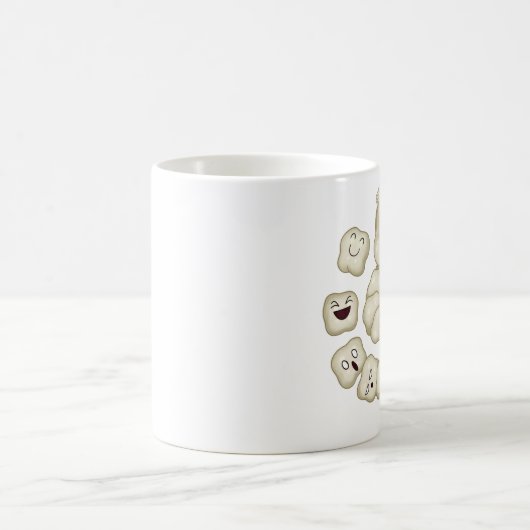 Bandwurm Kaffeetasse (Mittel)