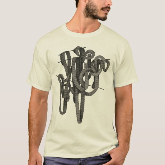 Bandwurm T-Shirt (Vorderseite)