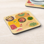 Bandzeit Getränkeuntersetzer (Linke Seite)