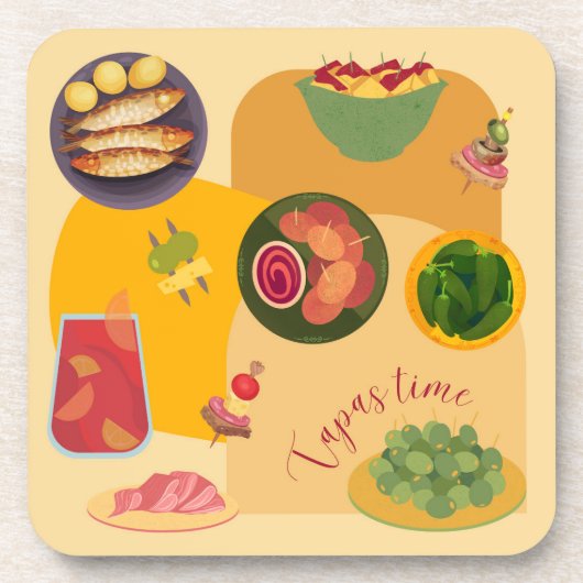 Bandzeit Getränkeuntersetzer (Vorderseite)