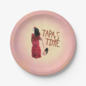 Bandzeit Pappteller (Vorderseite)