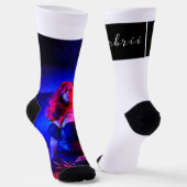 Bandzonbrii-Crew Socken (Gewinkelt)