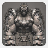 Bane Alternate Quadratischer Aufkleber (Vorderseite)