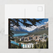 Banff (2) postkarte (Vorne/Hinten)