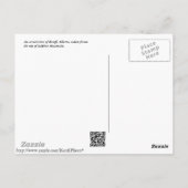 Banff Aerial View Post Card Postkarte (Rückseite)