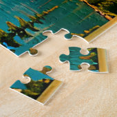 🏔️ Banff Alberta Bergsee Puzzle (Seite)
