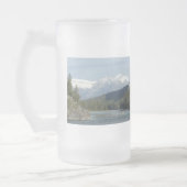 Banff Alberta Canada Mattglas Bierglas (Links)