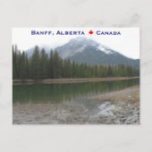 Banff Alberta Canada Postkarte (Vorderseite)