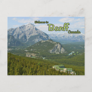 Banff Alberta Canada Postkarte