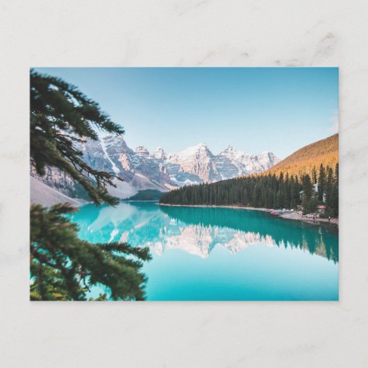 Banff Alberta Canada Postkarte (Vorderseite)