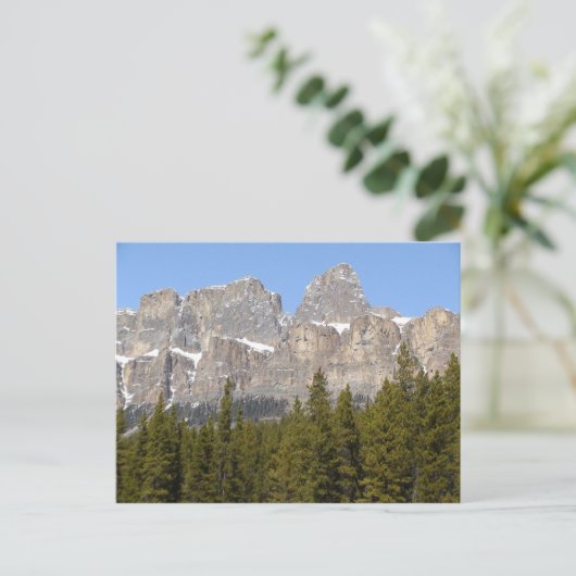 Banff Alberta Canada Postkarte (Stehend Vorderseite)